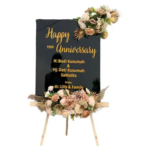 Papan Bunga Akrilik Begal